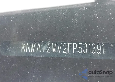 2015 Nissan Rogue S z USA, uszkodzony, nr VIN KNMAT2MV2FP531391